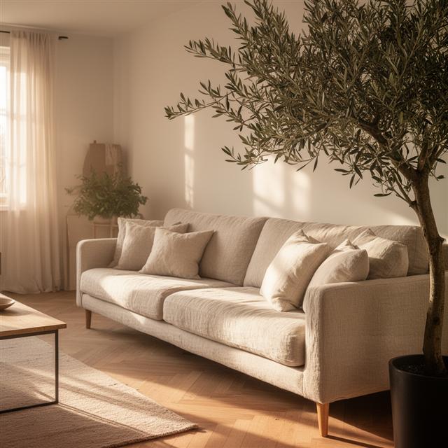 Staged interior photo